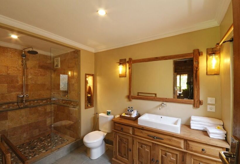 בית מלון כפרי Pondok Sebatu Eco Lodge