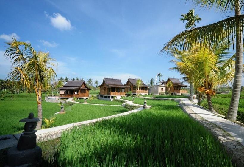 בית מלון כפרי Pondok Sebatu Eco Lodge