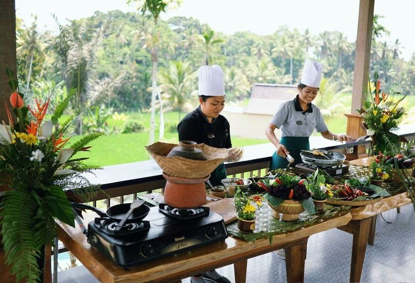 בית מלון כפרי Pondok Sebatu Eco Lodge