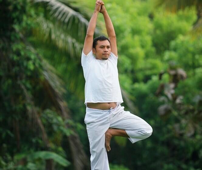 בית מלון כפרי Pondok Sebatu Eco Lodge