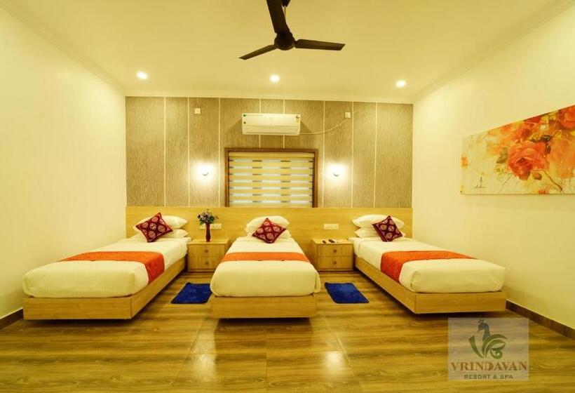 בית מלון כפרי Vrindavan Resort And Spa