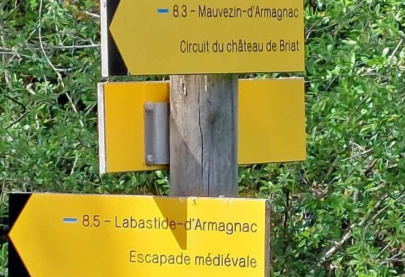 ベッドアンドブレックファースト Le Poutic Piscine Chauffee