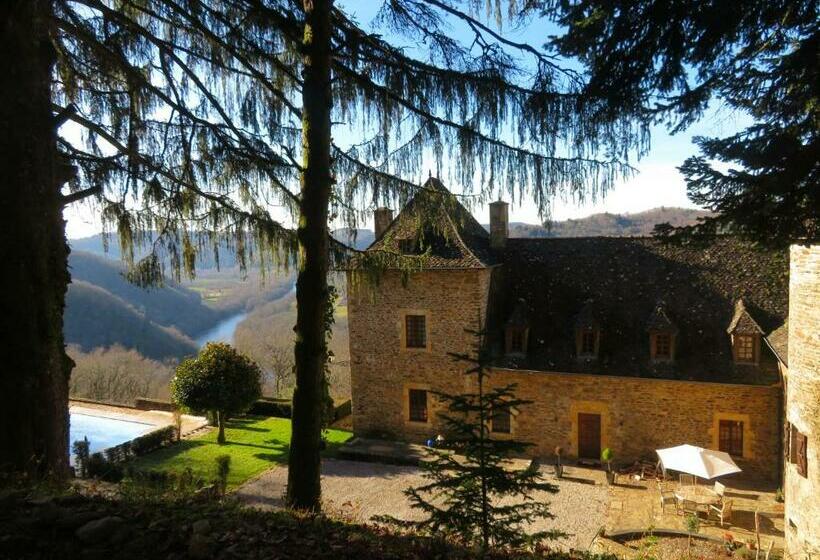 ベッドアンドブレックファースト Château De Chauvac   Chambres Et Table D Hôtes Avec Vue Sur La Rivière
