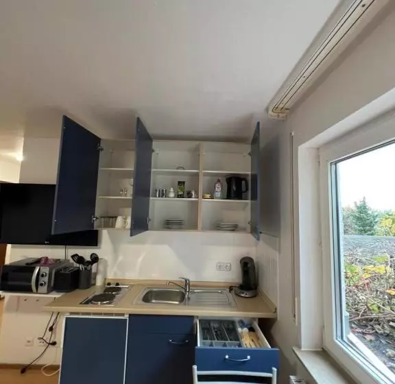 ペンション Apartment 6 Am Stuttgarter Flughafen Messe