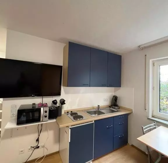ペンション Apartment 6 Am Stuttgarter Flughafen Messe