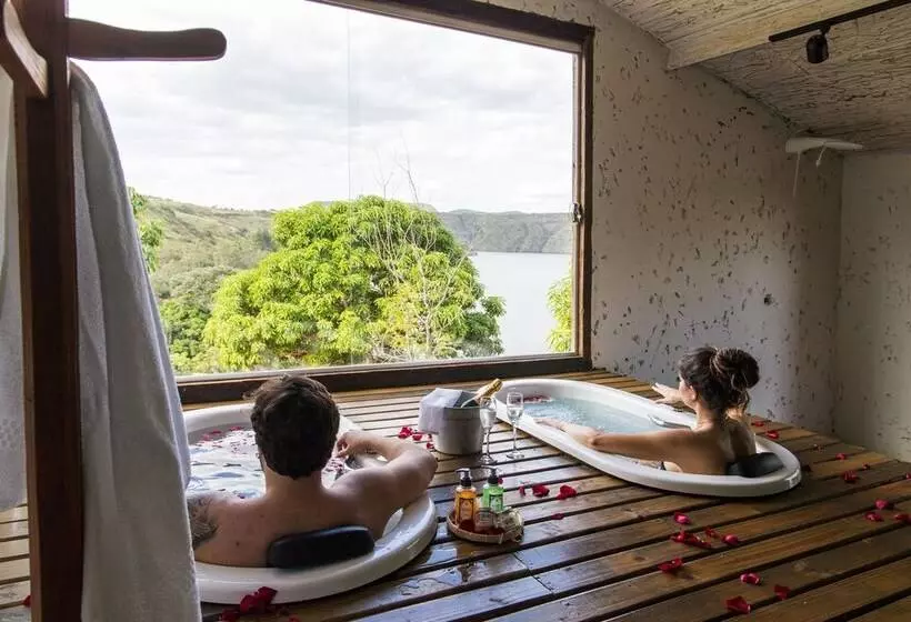 ホテル Pousada Piratas Do Barro Branco