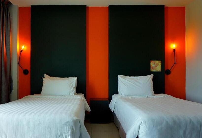 호텔 Hub De Leaf @ Rayong