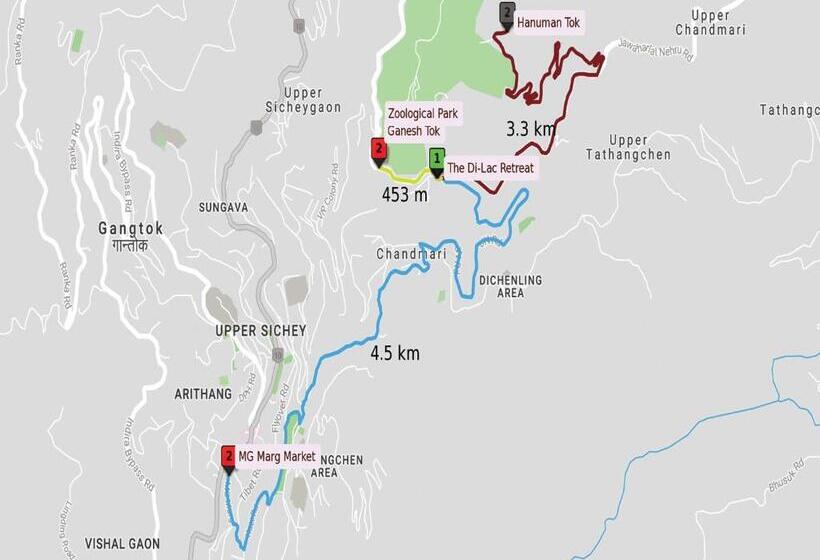 ホテル The Di Lac Retreat