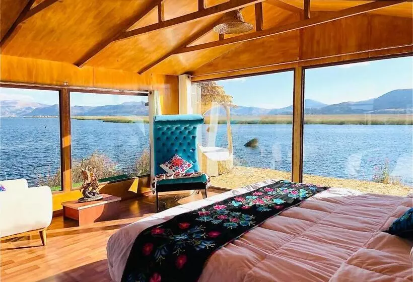 تختخواب و صبحانه Uros Samay Qilla Lodge