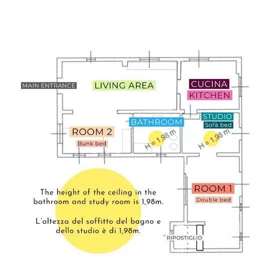 ベッドアンドブレックファースト La Casita Eco Country House