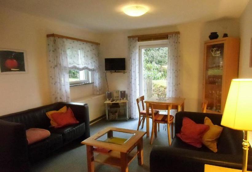 ホテル Ferienwohnung An Der Quelle