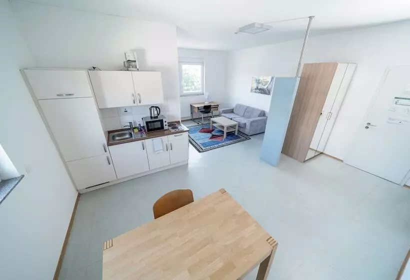 ホテル Milchhof Apartments Aschaffenburg