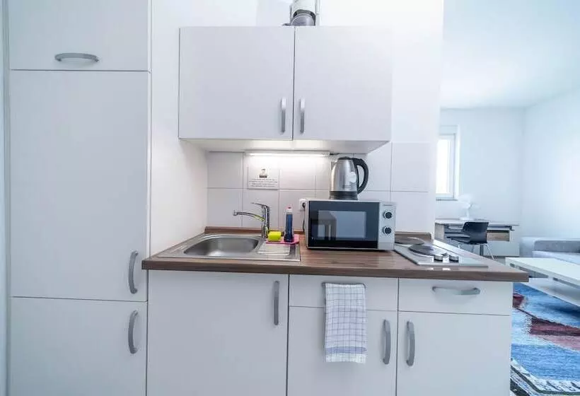 ホテル Milchhof Apartments Aschaffenburg