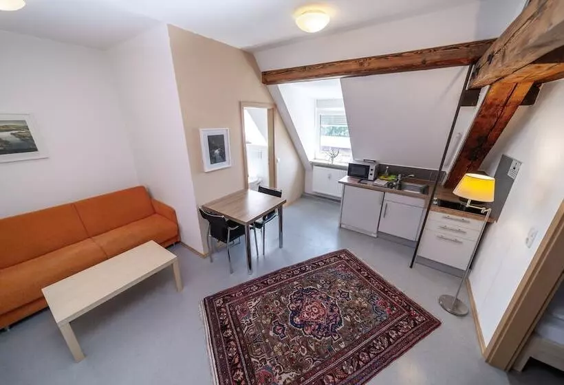 ホテル Milchhof Apartments Aschaffenburg