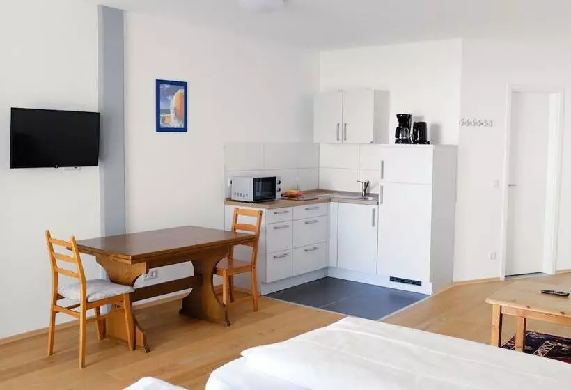ホテル Milchhof Apartments Aschaffenburg