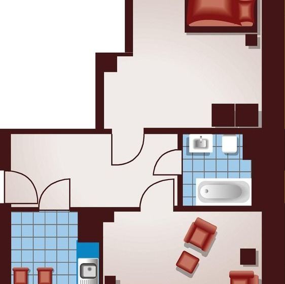 בית מלון כפרי Apartmenthaus Haus Feuerbach