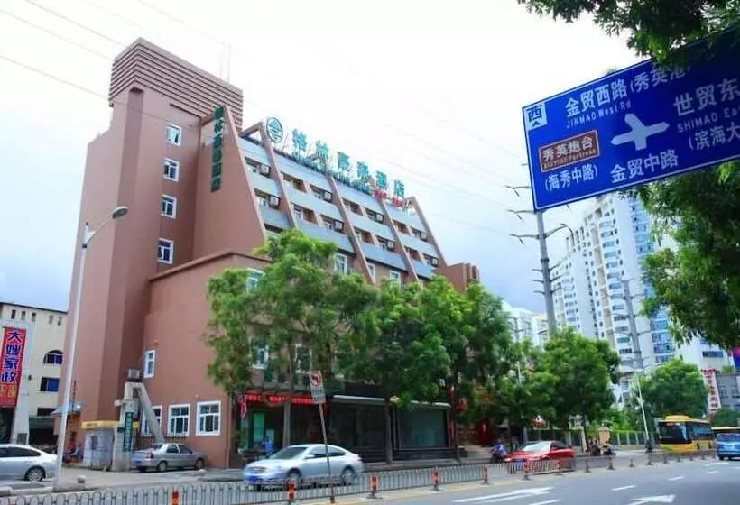 Hotelli Greentree Inn Hainan Haikou Guomao Business