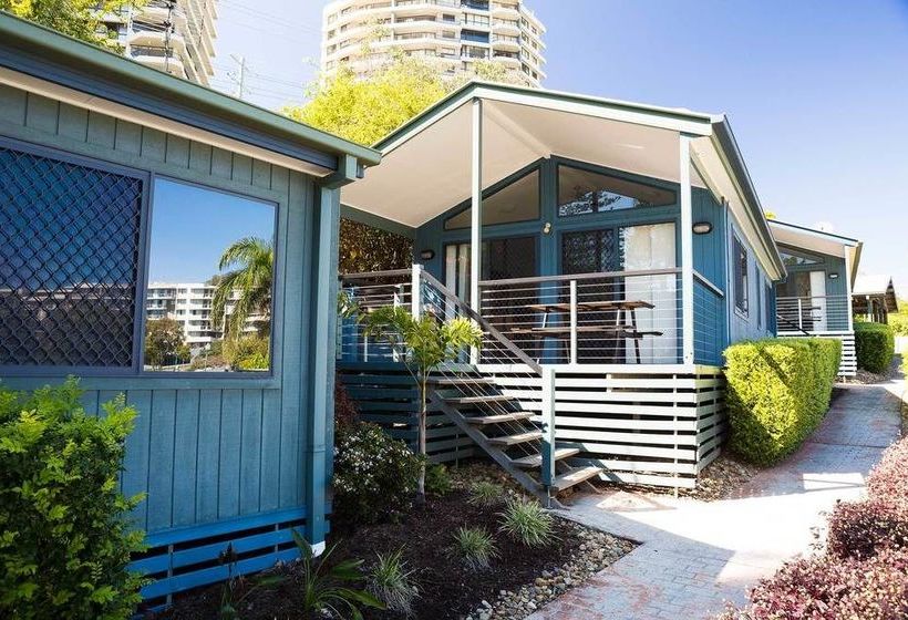 酒店 Burleigh Beach Tourist Park