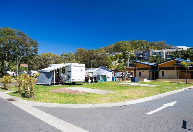 酒店 Burleigh Beach Tourist Park