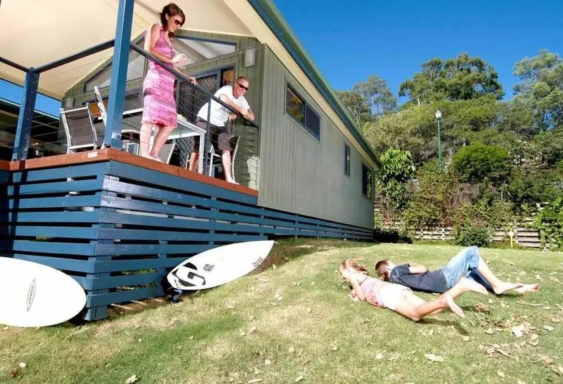 ホテル Burleigh Beach Tourist Park