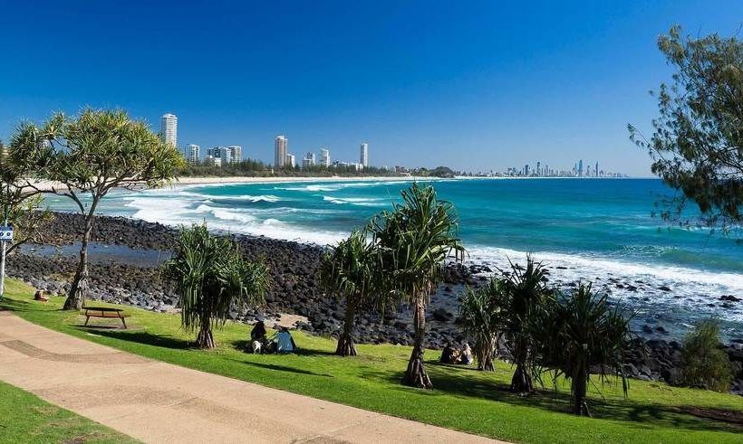 酒店 Burleigh Beach Tourist Park
