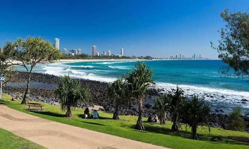 ホテル Burleigh Beach Tourist Park