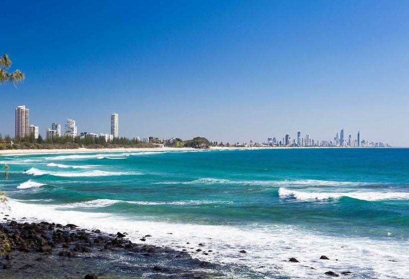 酒店 Burleigh Beach Tourist Park