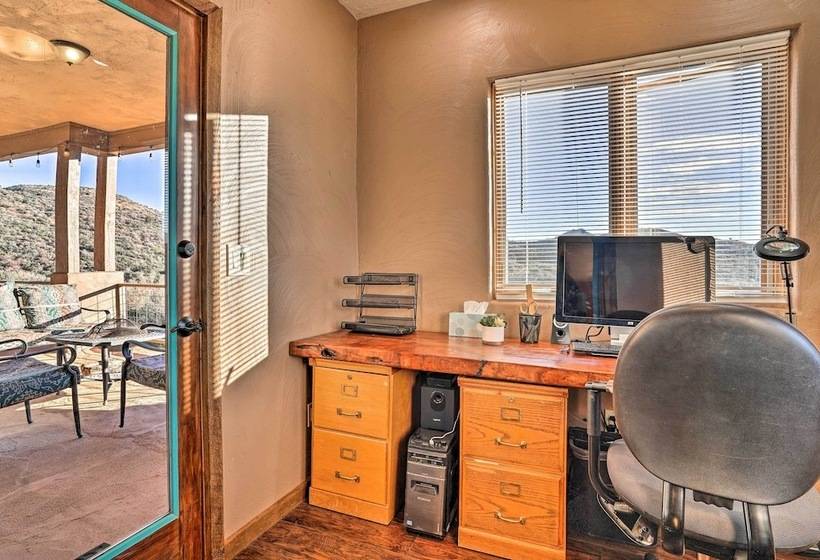 Mountain Views & Grill Space: Adobe Arizona Home