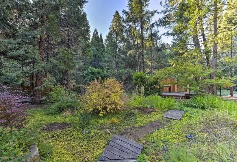 Near Vineyards: Cabin W/ Hot Tub In Pollock Pines!