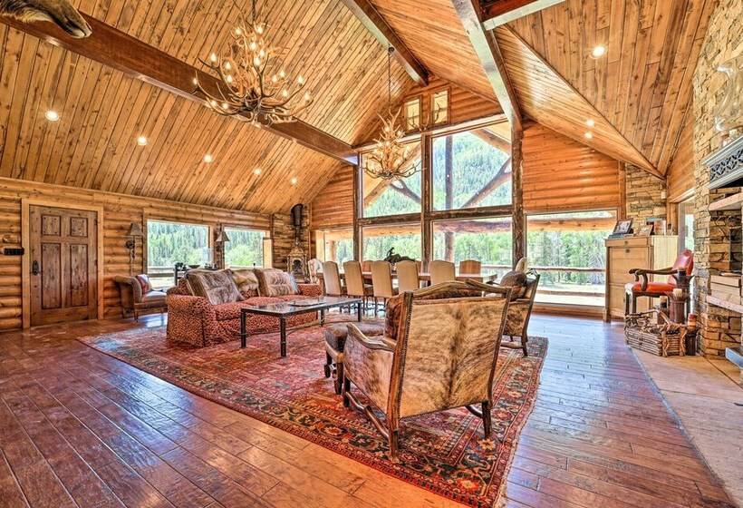 Fish Creek Ranch In Dolores: Hot Tub & Game Room