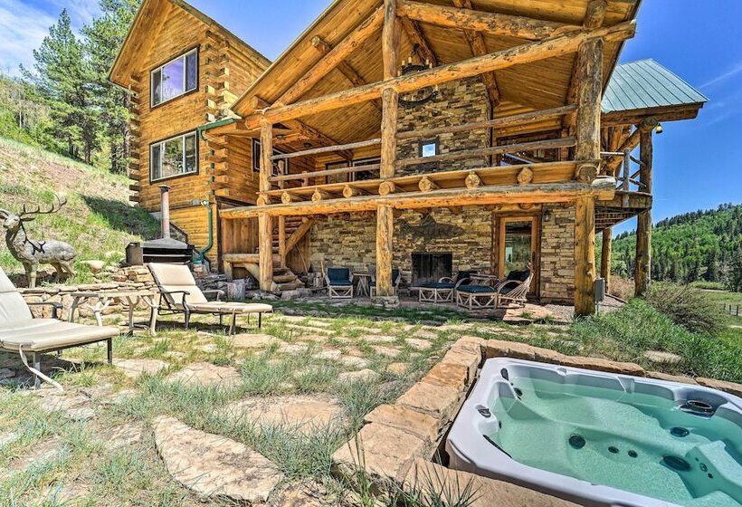 Fish Creek Ranch In Dolores: Hot Tub & Game Room