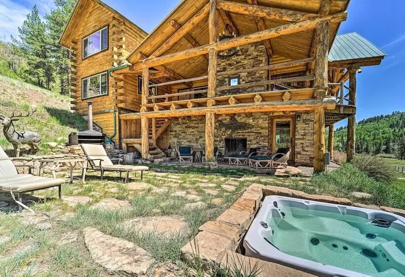 Fish Creek Ranch In Dolores: Hot Tub & Game Room