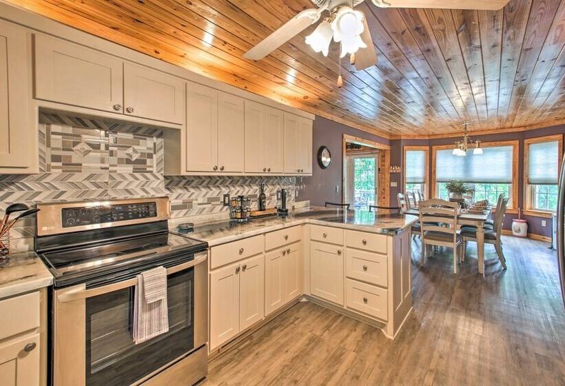 Kayaks & Boat Dock: Lakeside Hot Springs Retreat