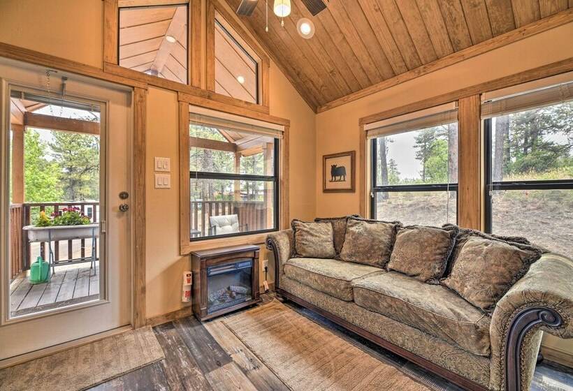 Pagosa Springs Tiny Cabin: Fish, Hike, Ski & Soak!