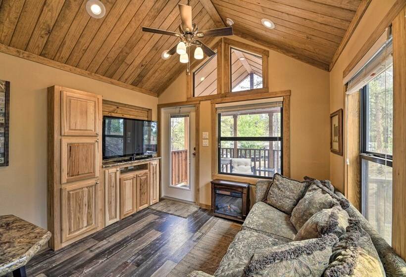 Pagosa Springs Tiny Cabin: Fish, Hike, Ski & Soak!