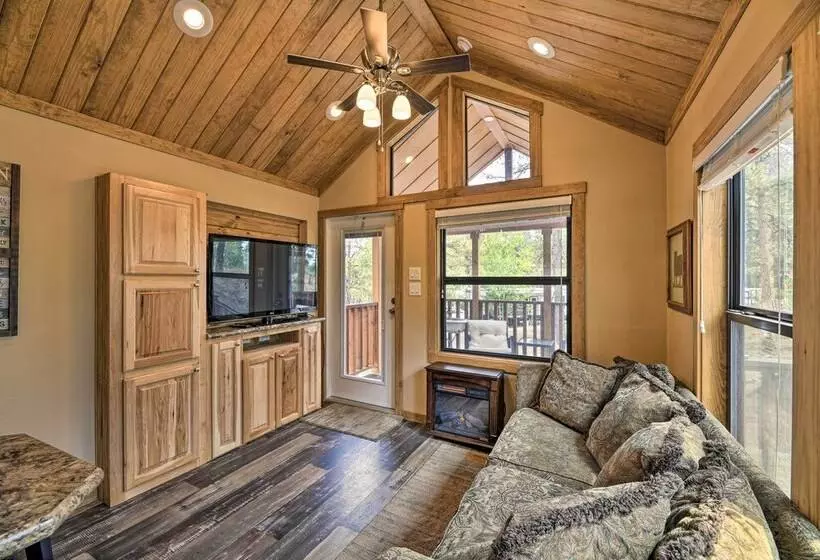 Pagosa Springs Tiny Cabin: Fish, Hike, Ski & Soak!