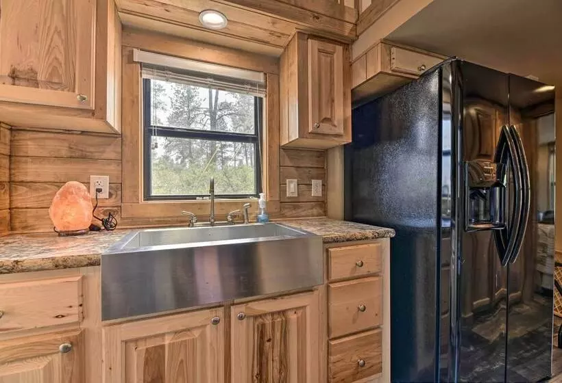 Pagosa Springs Tiny Cabin: Fish, Hike, Ski & Soak!