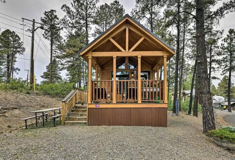Pagosa Springs Tiny Cabin: Fish, Hike, Ski & Soak!