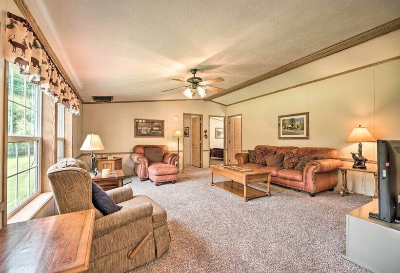 Mountain Escape: Home W/ Deck, Fire Pit, Yard