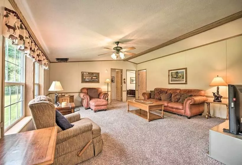 Mountain Escape: Home W/ Deck, Fire Pit, Yard