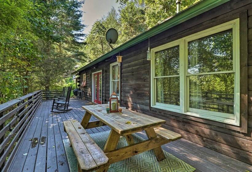 Rustic Yet Cozy Cabin W/ Fire Pit In Smokies!