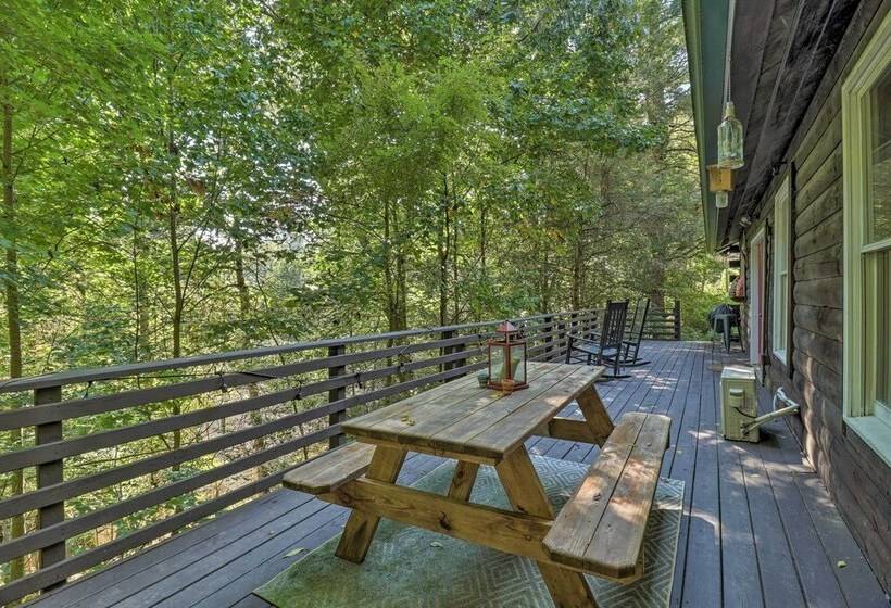 Rustic Yet Cozy Cabin W/ Fire Pit In Smokies!