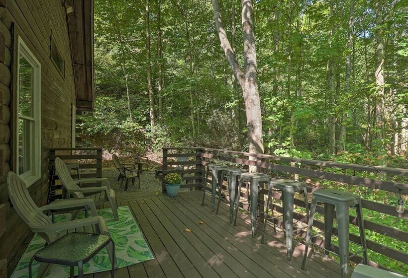 Rustic Yet Cozy Cabin W/ Fire Pit In Smokies!