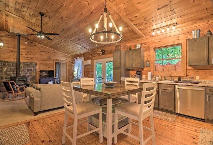 Rustic Yet Cozy Cabin W/ Fire Pit In Smokies!
