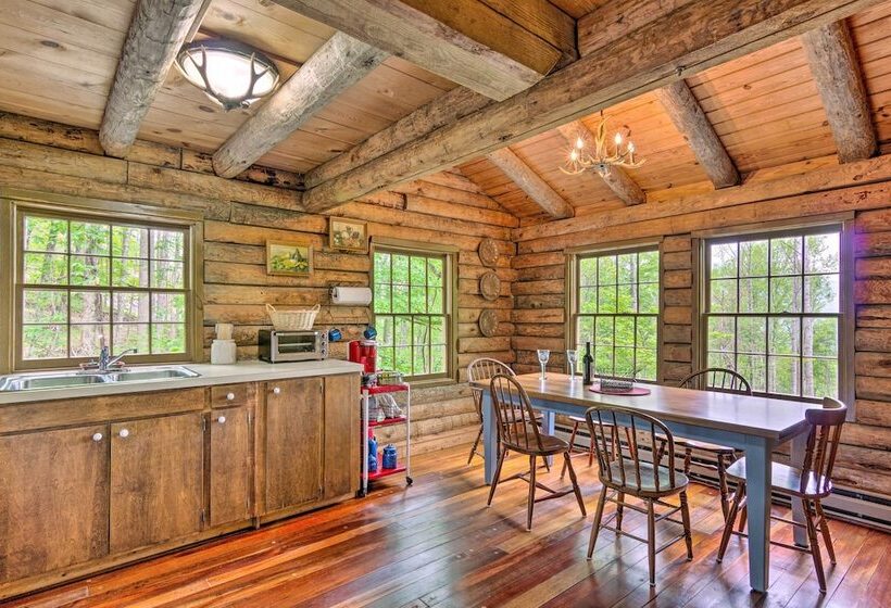 Secluded Cabin On 39 Acres In Burnsville!