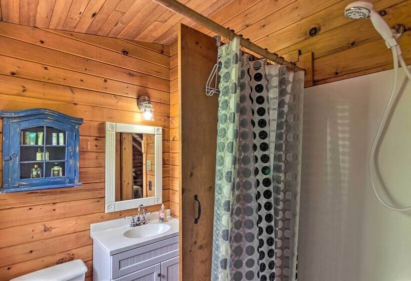 Secluded Cabin On 39 Acres In Burnsville!