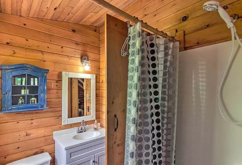 Secluded Cabin On 39 Acres In Burnsville!