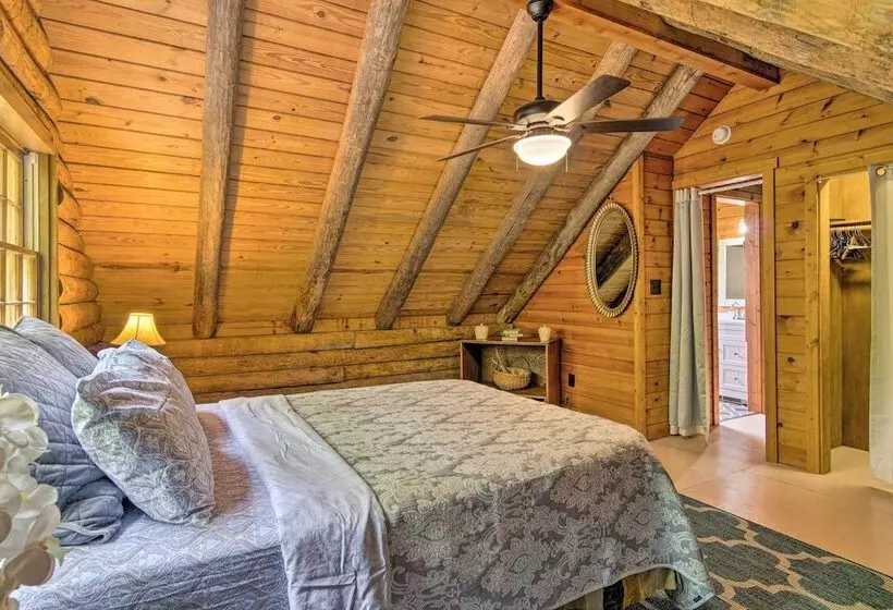 Secluded Cabin On 39 Acres In Burnsville!