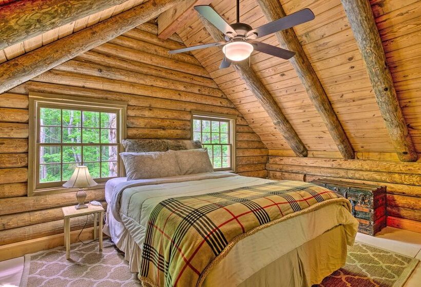 Secluded Cabin On 39 Acres In Burnsville!