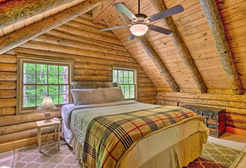 Secluded Cabin On 39 Acres In Burnsville!
